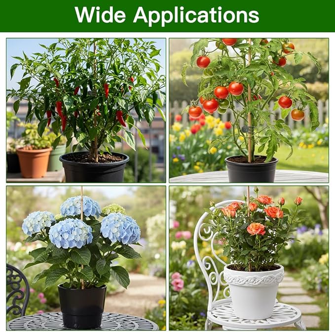 Plant Clips Orchid Clips 120 PCS Plant Clips for Climbing Green Plants Orchid Clips for Plants Support Garden Clips Plant Support Clips Vine Clips Plant Clips for Outdoor Plant Support Stem Vine Stalk