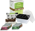 Mexican Salsa & Hot Sauce Making Kit | Deluxe | 12 Non-GMO Seed Varieties | Mexican Seeds for Salsa, Pico De Gallo, Hot Sauce | Includes Chili Peppers, Tomato, Onion, Garlic Chives, Tomatillo, More
