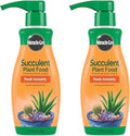 Miracle-Gro Succulent Plant Food - Liquid Fertilizer for Succulents and Cacti including Jade and Aloe, Feed Every 2 Weeks - 8 fl. oz. (2 Pack)