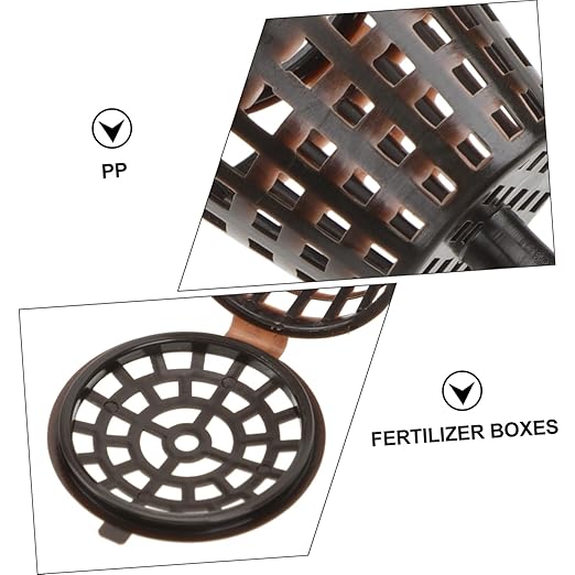Milisten Fertilizer Box Set of 20 Plastic Bonsai Planting Fertilizer Containers with Tip Design for Easy Insertion and Long Service Life