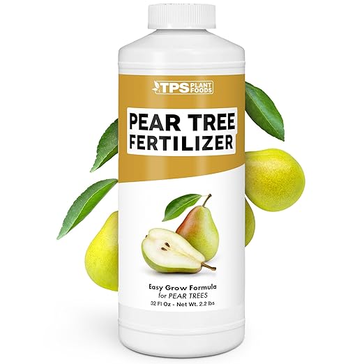 Pear Tree Fertilizer – Liquid Plant Food for More Fruit, Better Flowering & Stronger Root Development, 32 oz