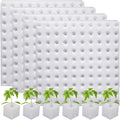 400 PCS Hydroponic Sponge Planting Tool Square Seedling Sponges Greenhouse Hydroponic Sponges Hydroponic Vegetable Planting Sponge for Small Bud Growth