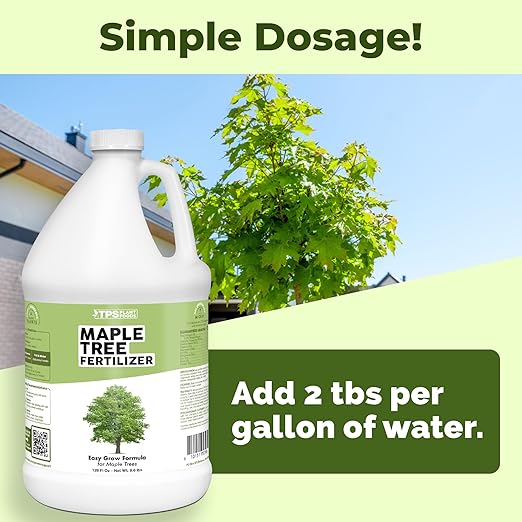 Maple Tree Fertilizer – Liquid Plant Food for Vibrant Color, Stronger Roots & Healthy Growth, 1 Gallon