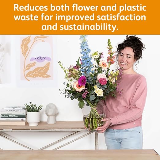 Chrysal Recyclable Paper Flower Food Packet - 100 ct, for 1L of Water