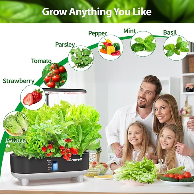 120Pcs Hydroponic Pods Kit, 60 Grow Sponges with 60 Pod Labels, Breathable Replacement Pods Compatible with AeroGarden & Most Hydroponics Growing System, Seed Starter Pods for Indoor Garden