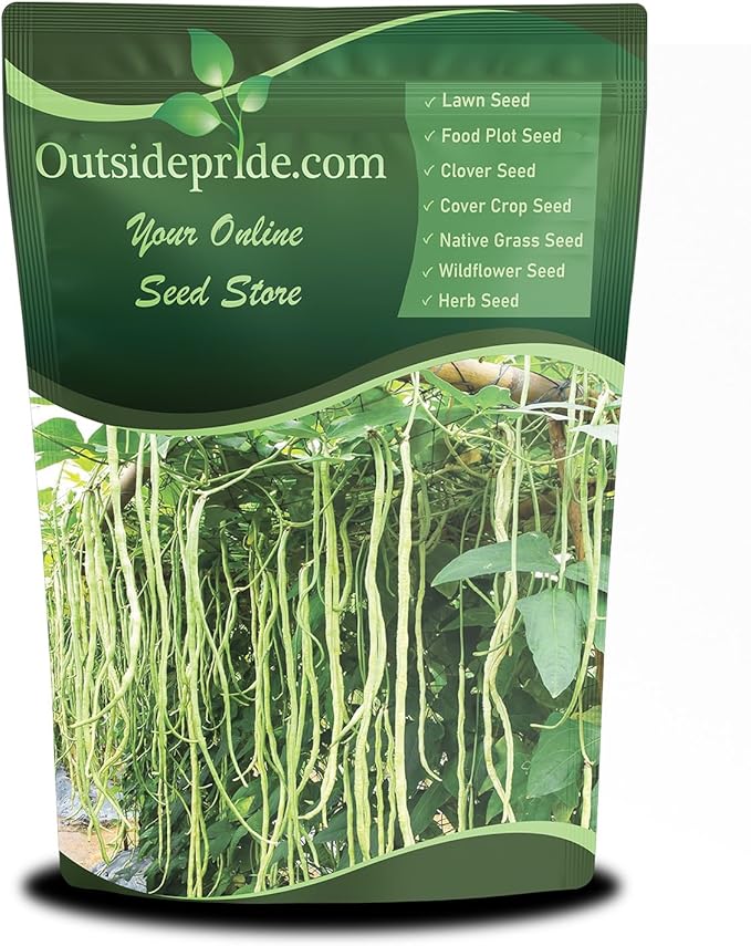 Outsidepride Cowpeas Seeds - 25 lbs Heat & Drought-Tolerant, Nutrient-Rich Cowpea Seeds for Cover Crops, Food Plots, Forage - Ideal for Planting, Enhancing Soil Health, and Improving Soil Fertility