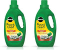 Miracle-Gro Plant Food, Liquid | Pour & Feed | 32 fl. oz | Pack of 2