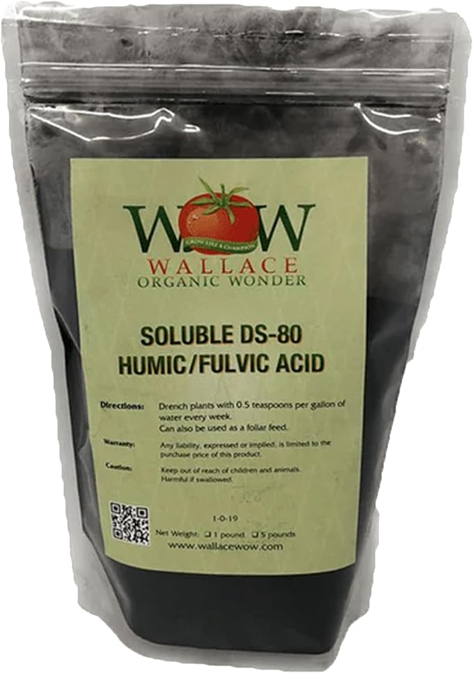 Wallace Organic Wonder, Soluble DS-80 Humic/Fulvic Acid (1lb)