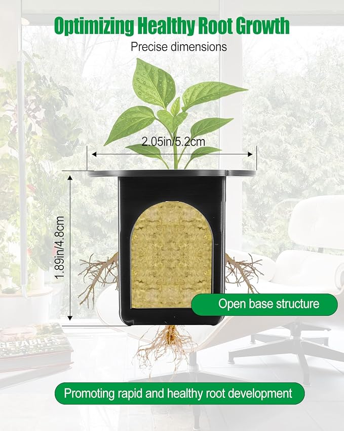 Hydroponic Planting Cup, Hydroponic Growing System Compatible with Gardyn Home/Studio Indoor Garden System, 15 Pack