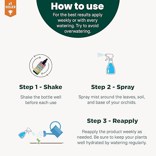 Gardenera Professional Lavender Superfood Spray Mist for Home Gardening | Micro-Fungi Enriched Fertilizer Mist for Healthy Leaves & Growth | 18 Essential Vitamins & Minerals for Lavender - 8oz