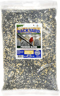 CountryMax Backyard Seeds Premium Blend Bird Seed 20 lb - to Attract Songbirds - Wild Bird Food Mix with Black Oil Sunflower (20 Pounds)