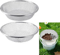 Soil Sifter Galvanized Screen, Soil Sieve for Compost Dirt Sand Rock, Rust-Resistant Sifter for 5 Gallon(1/8in,1/4in)