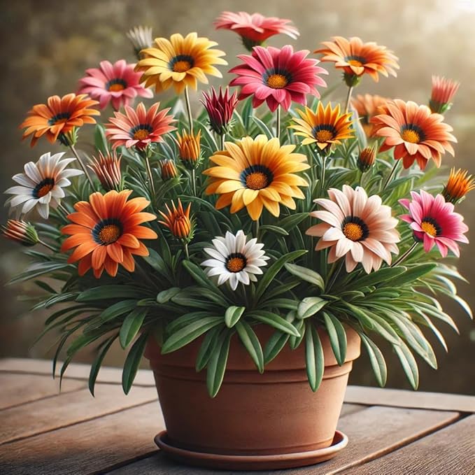 Seeds Treasure Flower Mix/African Daisy Gazania/Perennial Flowers