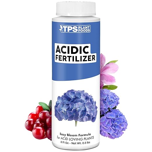 Acidic Fertilizer – Liquid Plant Supplement for Lower Soil pH, Better Nutrient Uptake & Healthier Acid-Loving Plant Growth, 8 oz