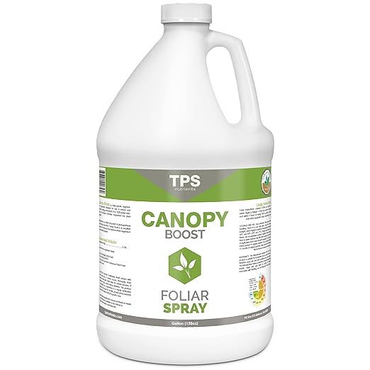 Canopy Boost Foliar Spray – Liquid Plant Food for Faster Nutrient Uptake, Fuller Canopy Growth & Greener Leaves, 1 Gallon