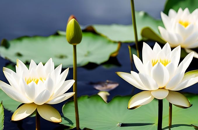 35 Pcs Mix Bowl Lotus Seeds, Water Lilys Flower Plant, Lotus Seeds for Planting Water Features Fresh Garden Seeds Non GMO Indoor and Outdoor