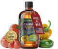 𝐏𝐑𝐎𝐅𝐄𝐒𝐒𝐈𝐎𝐍𝐀𝐋 Grade Organic Cal-Mag Plus Growing Fertilizer Concentrate: Calcium, Magnesium, Iron & Micronutrients Supplement for Plant Deficiencies (9-0-0 NPK) - 8oz Bottle
