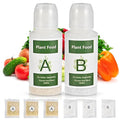 800ml Hydroponic Nutrients A&B for Aerogarden Plant Food Growth - Fertilizer for Indoor Hydroponics Garden & Growing Vegetables, Fruits, Flowers (800ml)