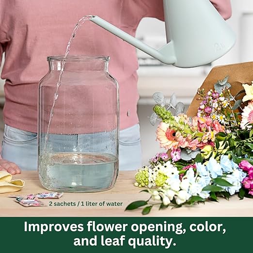 Chrysal Recyclable Paper Flower Food Packets… (25 ct. 5 g/PT)