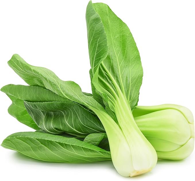 TKE Farms & Gardens - Bok Choy Seeds for Planting (Pak Choi), 1500+ Heirloom Non-GMO Asian Vegetable Seeds, Crisp & Nutritious Greens for Cooking, Grow in Spring & Fall, Instructions Included