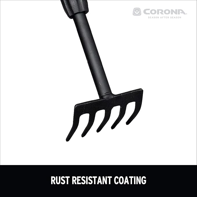Corona GT 3070 Extendable Handle Cultivator, Yellow, 18"-32"