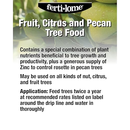 Fertilome (13822) Fruit, Citrus and Pecan Tree Food 19-10-5 (16 lbs.)