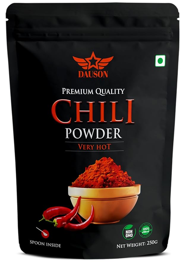 Hot Chili Powder – 100% Pure & Natural | Finely Ground Chili | No Additives or Fillers | Aromatic, Earthy Flavor for Cooking | 25g Sample Available | Kitchen Essential for Global Cuisine