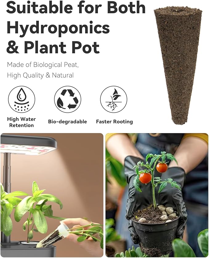 Vegetables Seed Pod Kit Compatible with idoo,Ahopegarden,Gardencube with Radish,Ruby Queen Beet,Cauliflower,Celery,Onion,Broccoli,Swiss Chard,Arugula-Suitable for Hydroponics Growing System(8-Pod)