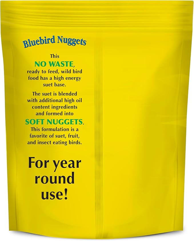 C&S Wild Bird Bluebird Suet Nuggets Mega Box, 8 Pounds