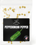 Fall & Winter Pepperoncini Pepper Seeds for Indoor Planting – 50 Non-GMO Heirloom USA-Grown Mild Pickling Pepper Seeds with High Germination (Capsicum annuum)