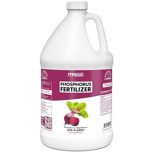 Phosphorus Fertilizer – Liquid Bloom Booster for Strong Roots, Bigger Blooms & Flower Development, 1 Gallon