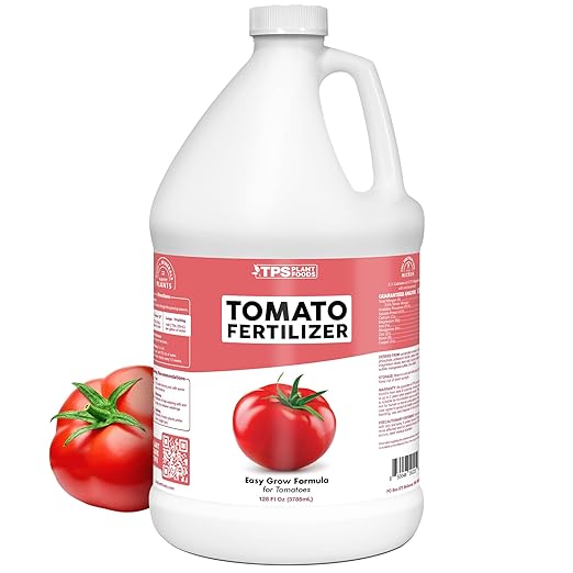 TPS NUTRIENTS Tomato Fertilizer for Tomato and Vegetable Gardens, Liquid Plant Food, 1 Gallon (128 oz)