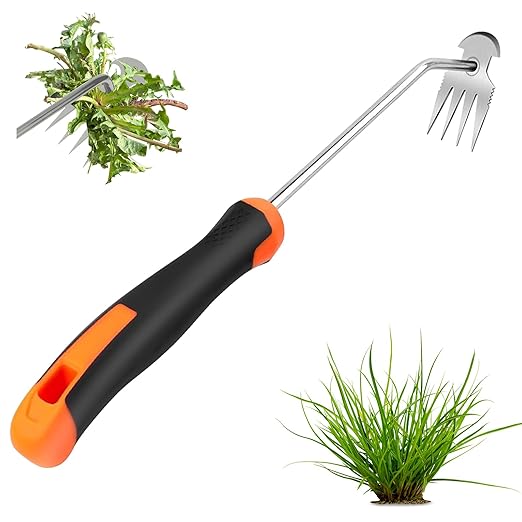Weed Remover Tool,Portable Garden Weeder Tool,Weeding Tools,for Garden Hand Tools for Vegetable Gardening Backyard Farm Planting & Uprooting Weeding Tool