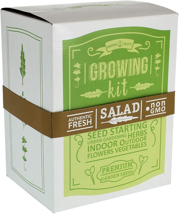 Mexican Salsa & Hot Sauce Making Kit | Deluxe | 12 Non-GMO Seed Varieties | Mexican Seeds for Salsa, Pico De Gallo, Hot Sauce | Includes Chili Peppers, Tomato, Onion, Garlic Chives, Tomatillo, More