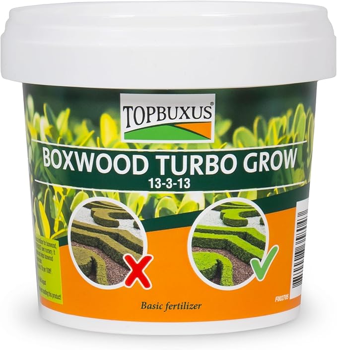 TOPBUXUS Boxwood Turbo Grow - Professional Boxwood Fertilizer - 1 lbs. for 100 sq. ft.