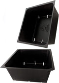 5" x 5" x 2" Deep Garden Germination Trays w/Drain Holes Greenhouse/Gardening Plant Grow Inserts (48)