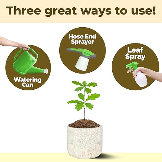 Oak Tree Fertilizer – Liquid Plant Food for Healthy Tree Growth, Rich Green Foliage & Stronger Roots, 1 Gallon