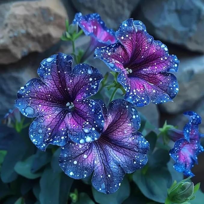 247+ Rare Perennial Petunia Seeds for Planting,Dwarf Wave Petunia Flowers Seeds to Plant Garden Hanging Baskets Flower Vine, High Germination Rate in Home Gardens