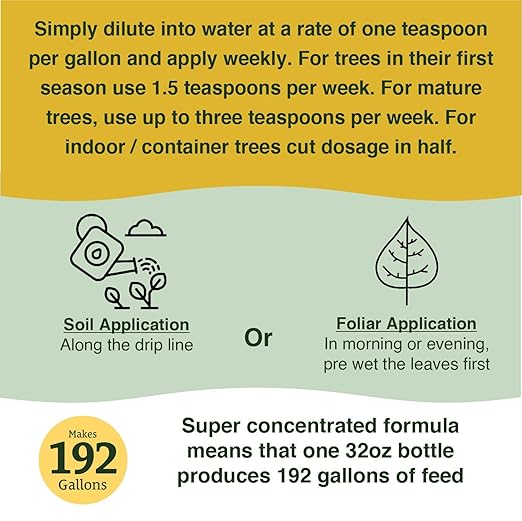 Farmer's Secret Palm Tree Booster Fertilizer - Super Concentrated 4-15-12 Formula - Formulated for All Types of Palm Trees at All Life Stages - Outdoor and Indoor/Container Trees (32oz)