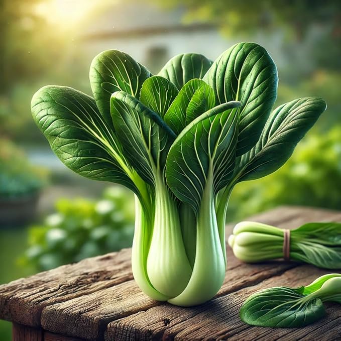 Bok Choy Seeds – Brassica Rapa | Fast-Growing & Nutrient-Rich | Annual | Crisp & Tender Asian Green Cabbage