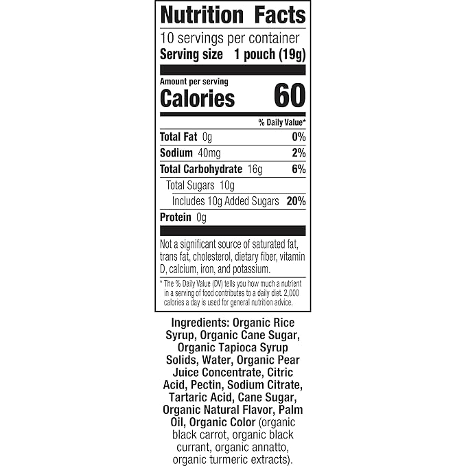 Annie's Sour Bunnies Fruit Flavored Snacks, Cherry, Lemon & Orange Flavors, Made With Organic Fruit Juice, 7 oz