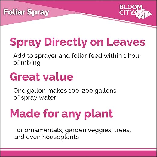 Bloom City Supergreen Organic Kelp Foliar Spray – Liquid Plant Supplement for Faster Nutrient Uptake, Greener Leaves & Vigorous Growth, 8 oz