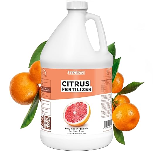 Citrus Fertilizer – Liquid Plant Food for Better Flowering, More Fruit & Stronger Trees, 1 Gallon