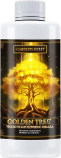 Humboldts Secret Golden Tree: Best Plant Food for Plants & Trees - All-in-One Concentrated Organic Additive - Vegetables, Flowers, Fruits, Lawns, Roses, Tomatoes & More (2 Ounce)