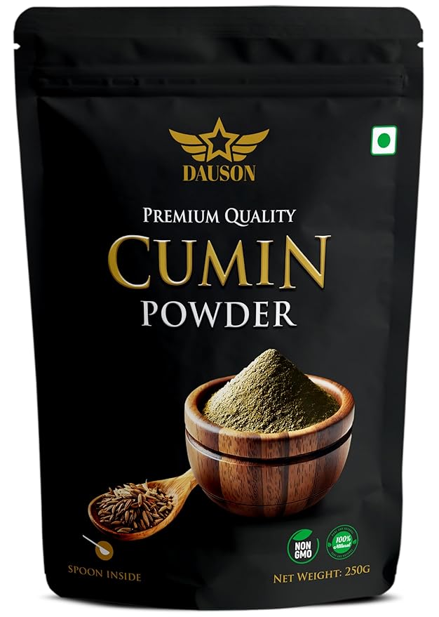 Cumin Powder – 100% Pure & Natural | 8.82 Oz Finely Ground Cumin Seeds | No Additives or Fillers | Aromatic, Earthy Flavor for Cooking | 25g Sample Available | Kitchen Essential for Global Cuisine