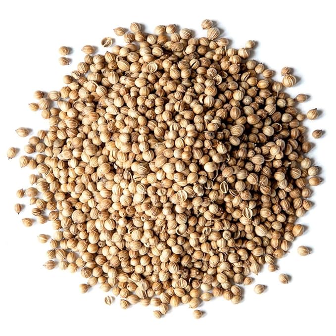 Cerez Pazari Coriander Seeds 10 oz – Whole, Non-GMO, Naturally Dried – Bold, Citrusy Flavor for Curries, Pickling, Spice Blends & Global Cooking – Plastic Bottle for Freshness