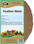 Feather Meal Fertilizer 4 Pounds for Gardens, Containers, Trees, Shrubs, Row Crops, Perfect for Corn, Tomatoes, Fall Harvested Vegetables - Lancaster Agriculture Products