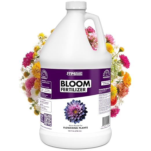 Bloom Fertilizer – Liquid Plant Food for More Blooms, Bigger Flowers & Stronger Bud Development, 1 Gallon