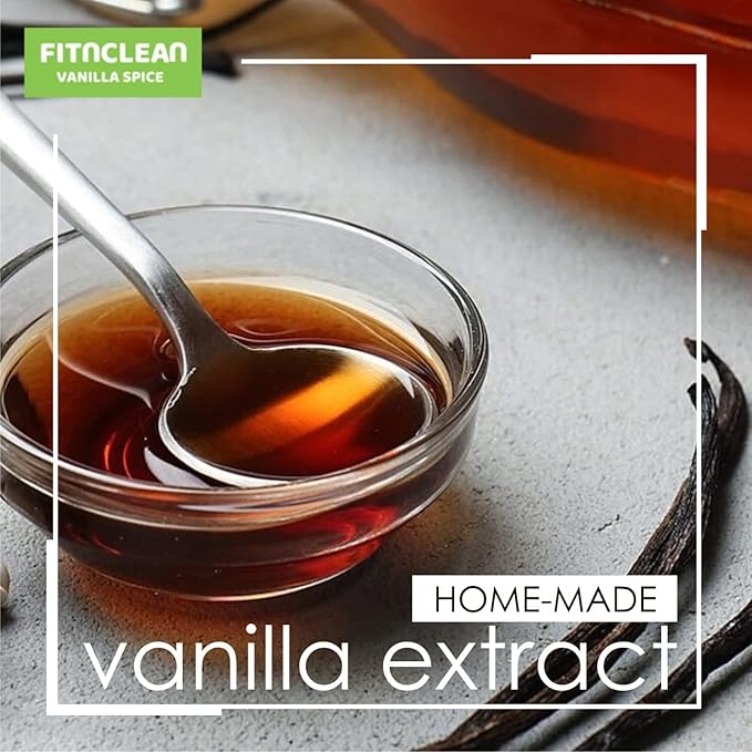 2oz. Tahitian Vanilla Beans Grade B Extract Exclusive (1/8 Lb) Bulk|4"-5" Whole Natural Raw NON-GMO PODS by FITNCLEAN VANILLA