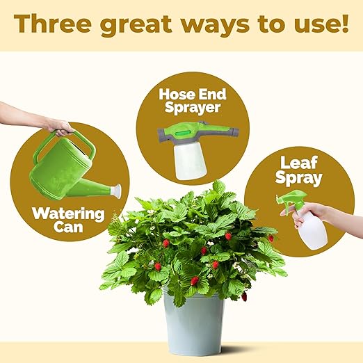 Potassium Nitrate Fertilizer – Liquid Nitrogen & Potassium Supplement for Faster Growth & More Blooms, 32 oz